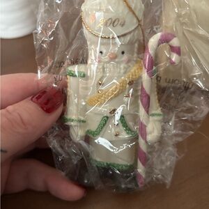 Nutcracker Ornament with Candy Cane